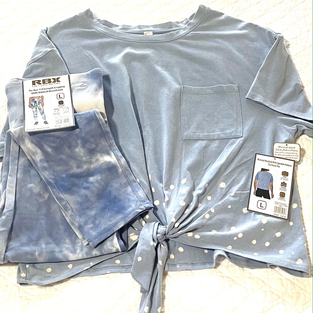 Leggins ant Top Set (NEW ITEM WITH TAGS) Size L